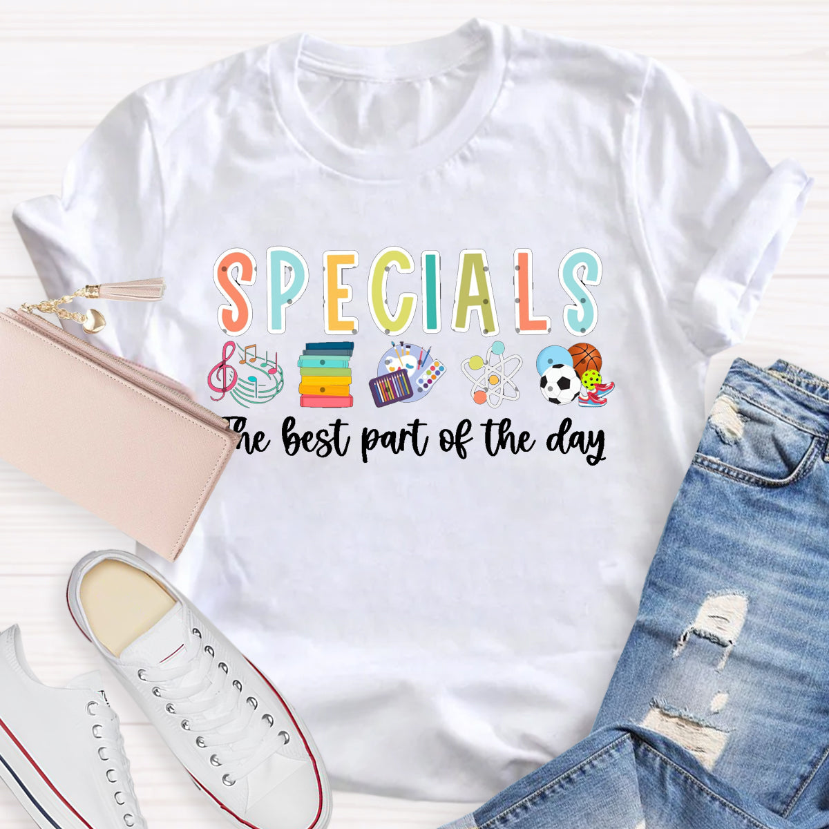 Specials The Best Part Of The Day Teacher T-Shirt