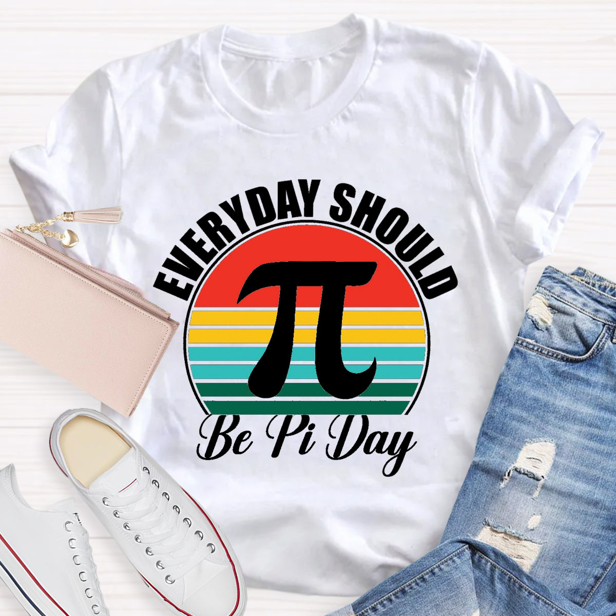 Everyone Should Be Pi Day Math Teacher T-Shirt