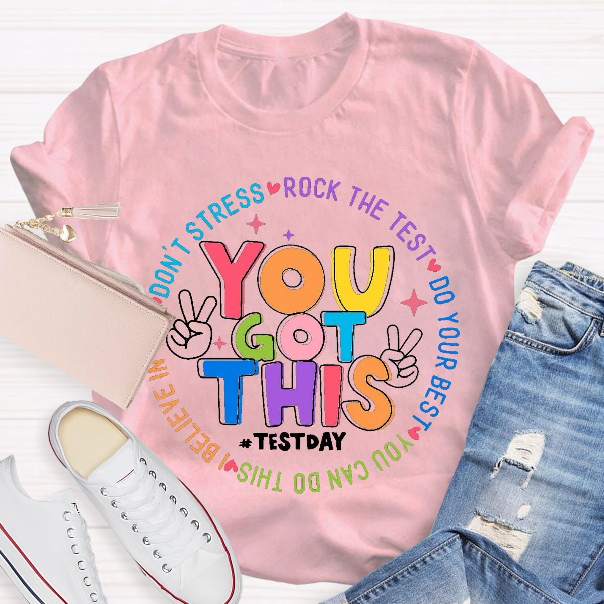 You Got This Testday Rock The Test T-Shirt