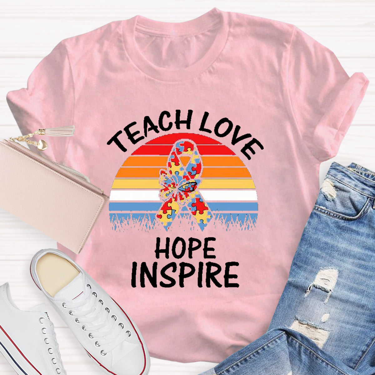 Teach Love Hope Inspire T-Shirt