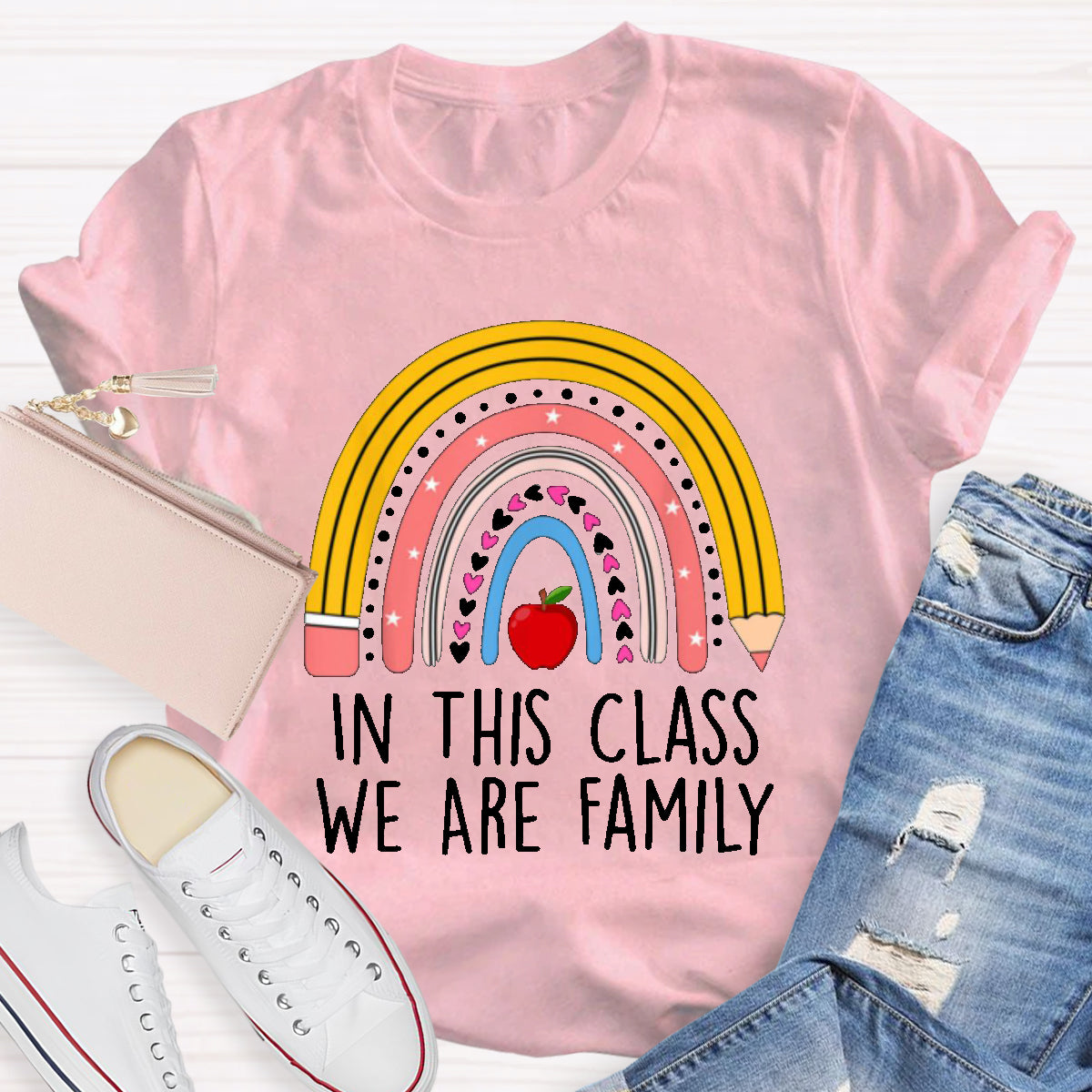 In This Class We Are Family T-Shirt