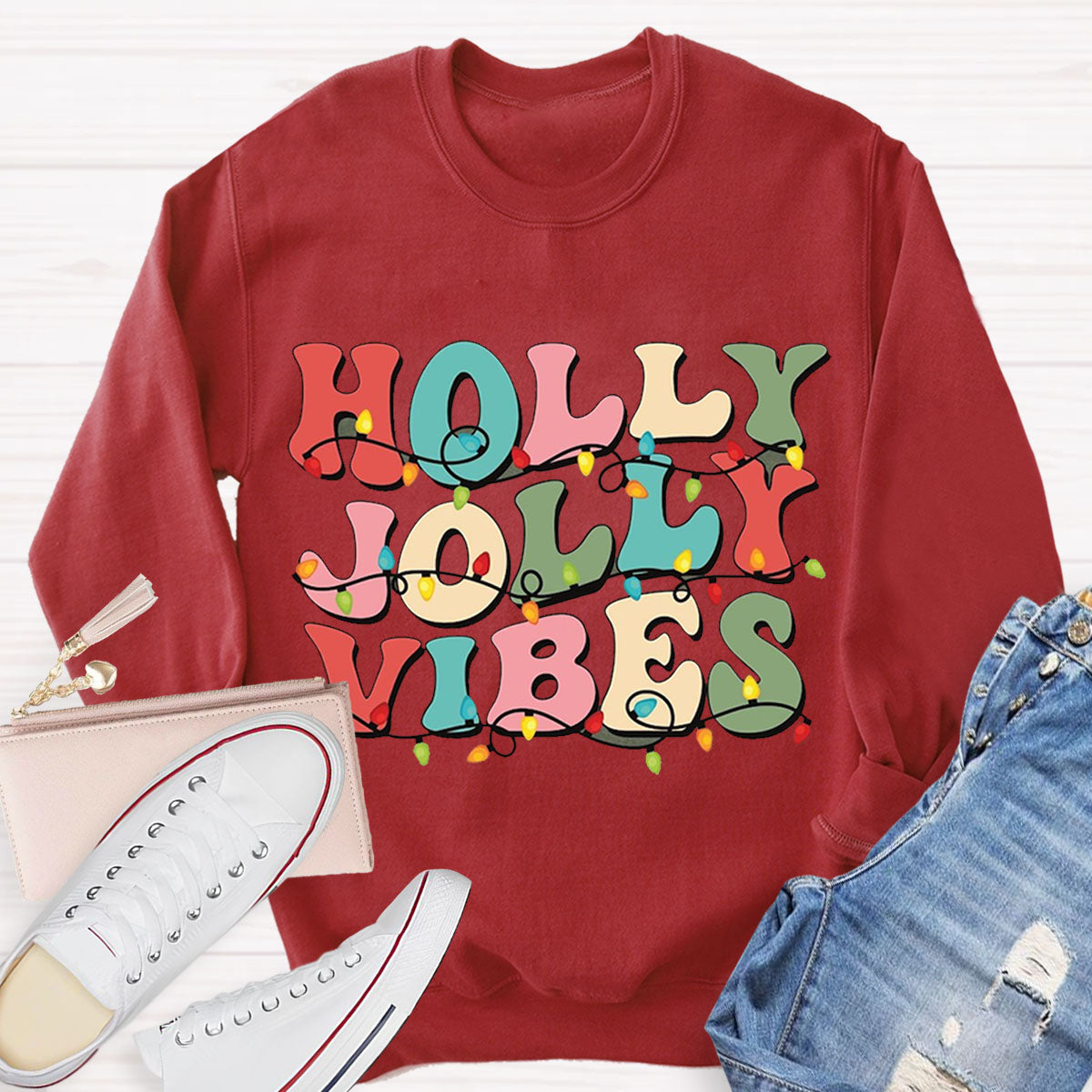 Holly Jolly Vibes Sweatshirt