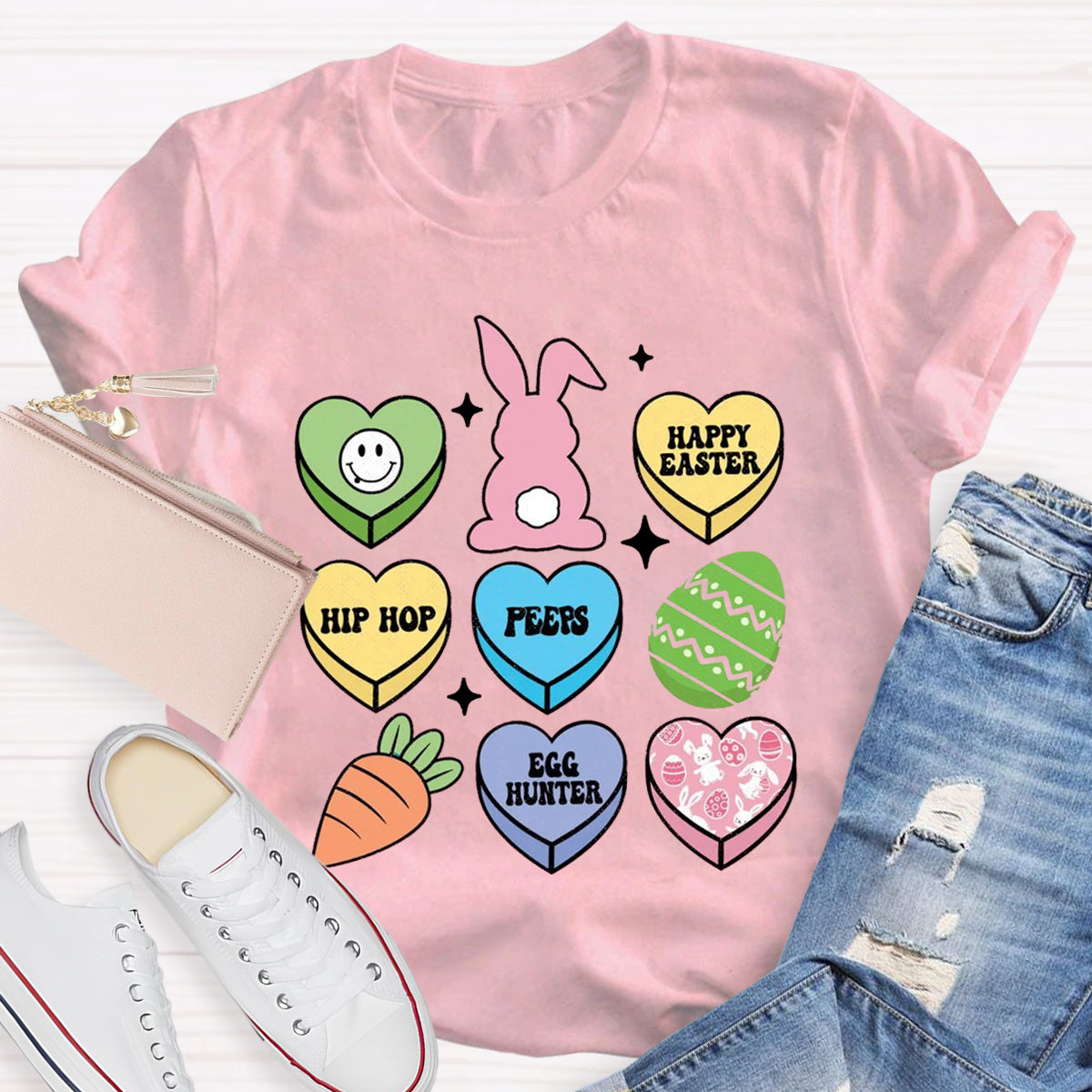 Happy Easter Cute Easter Bunny T-Shirt