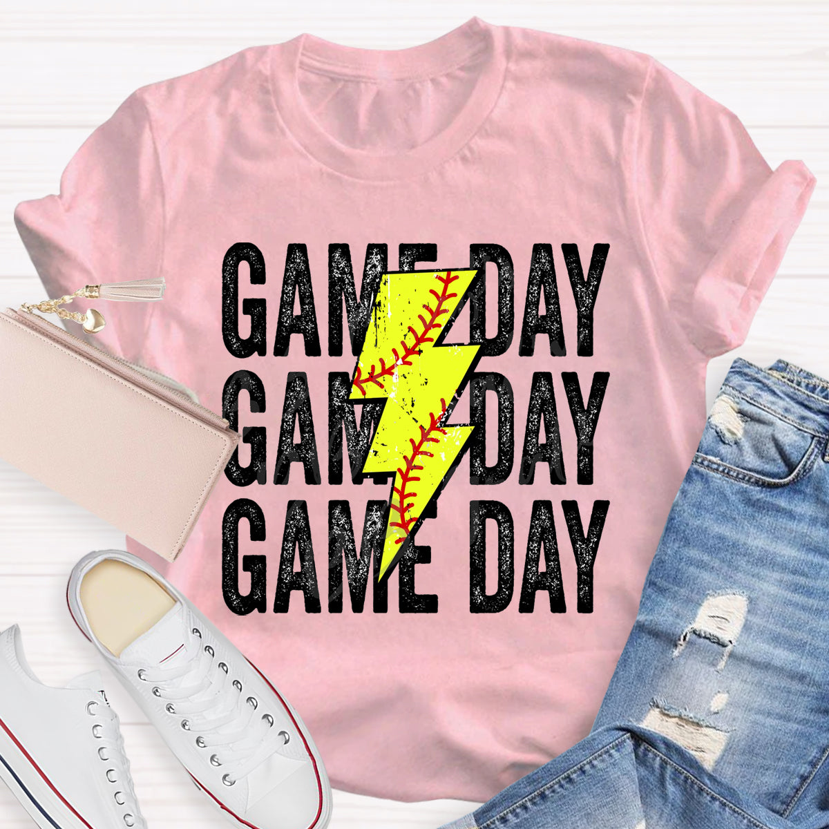 Game Day Lightning Bolt T-Shirt