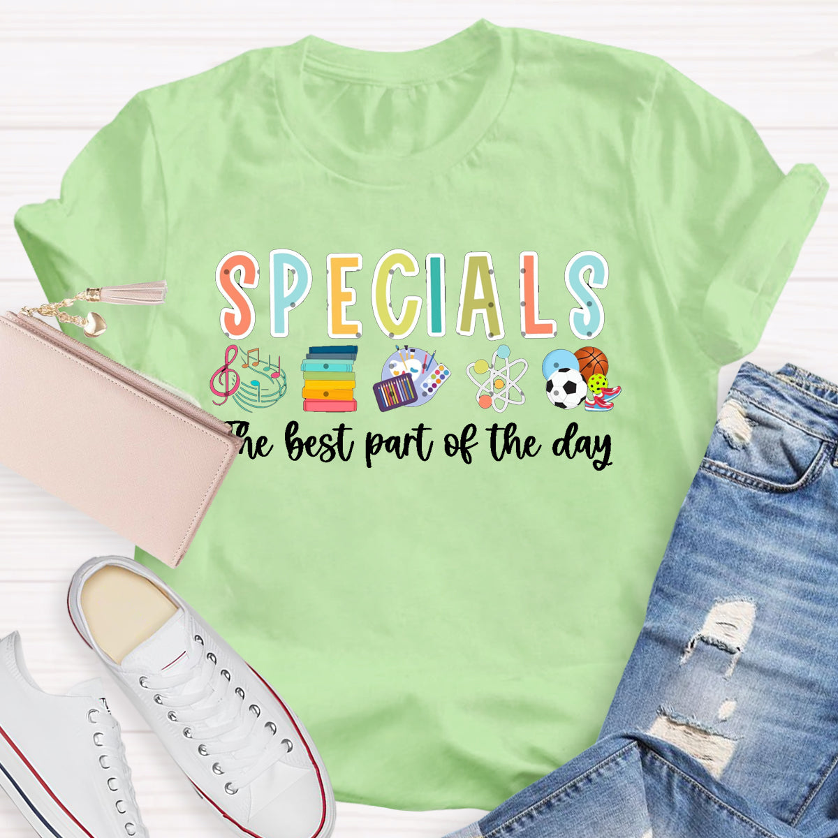 Specials The Best Part Of The Day Teacher T-Shirt