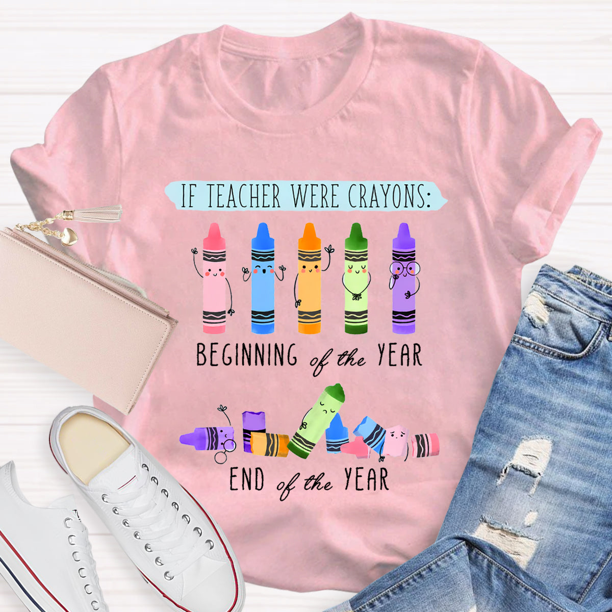 If Teacher Were Crayons Art Teacher T-Shirt