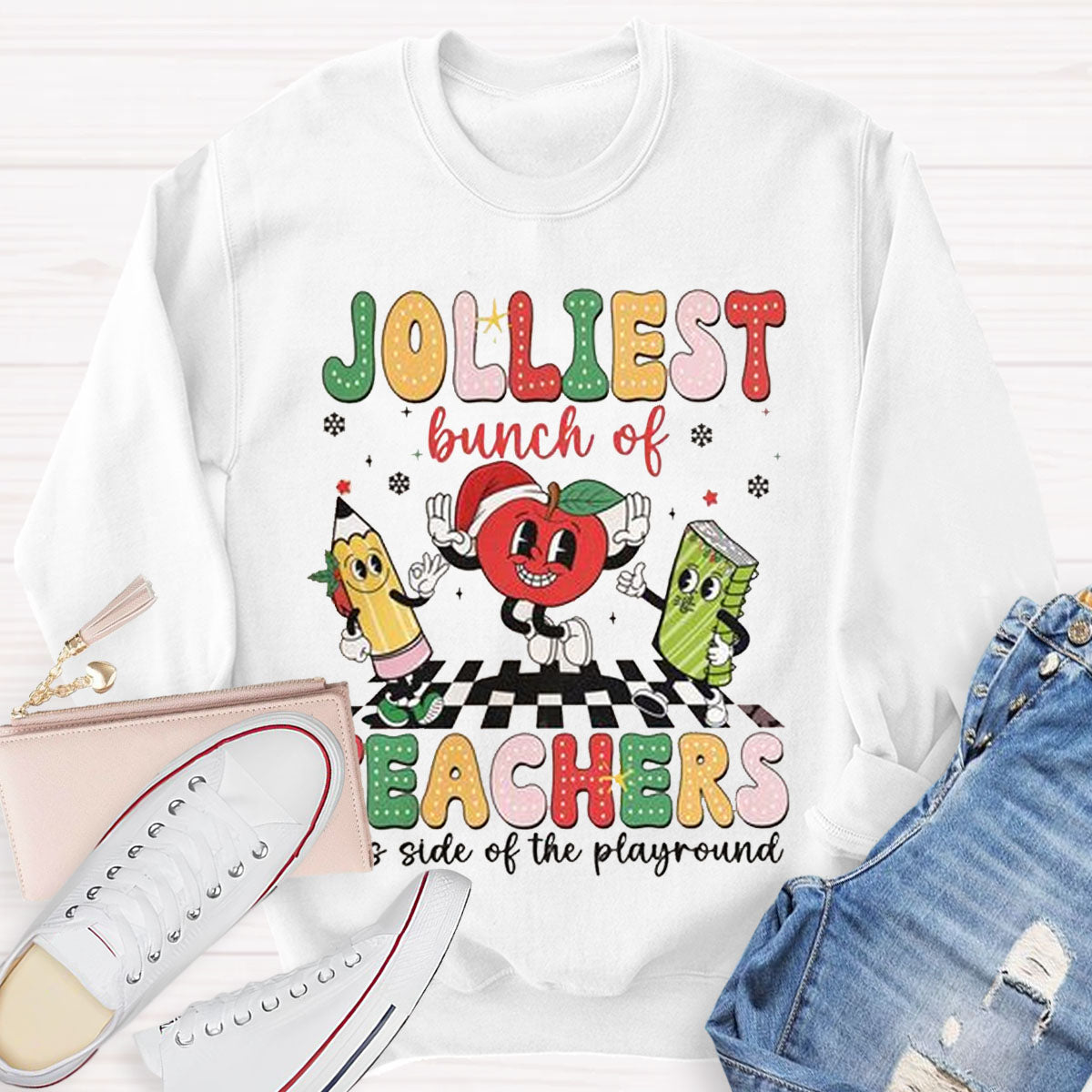 Jolliest Lunch Of Teachers Sweatshirt