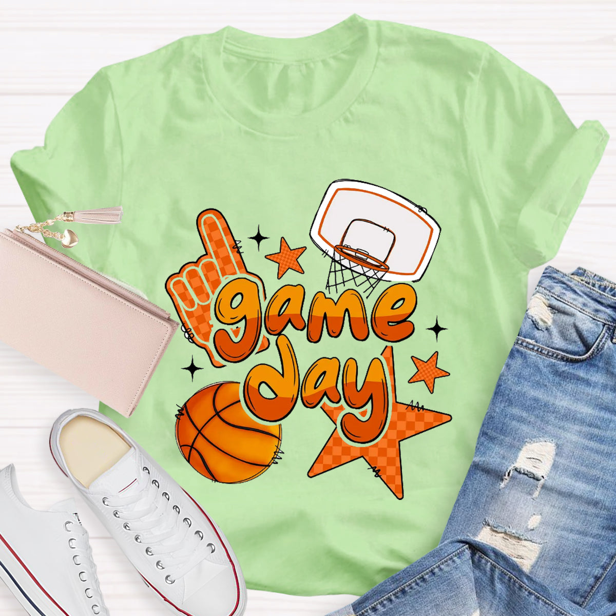 Basketball Game Day  T-Shirt