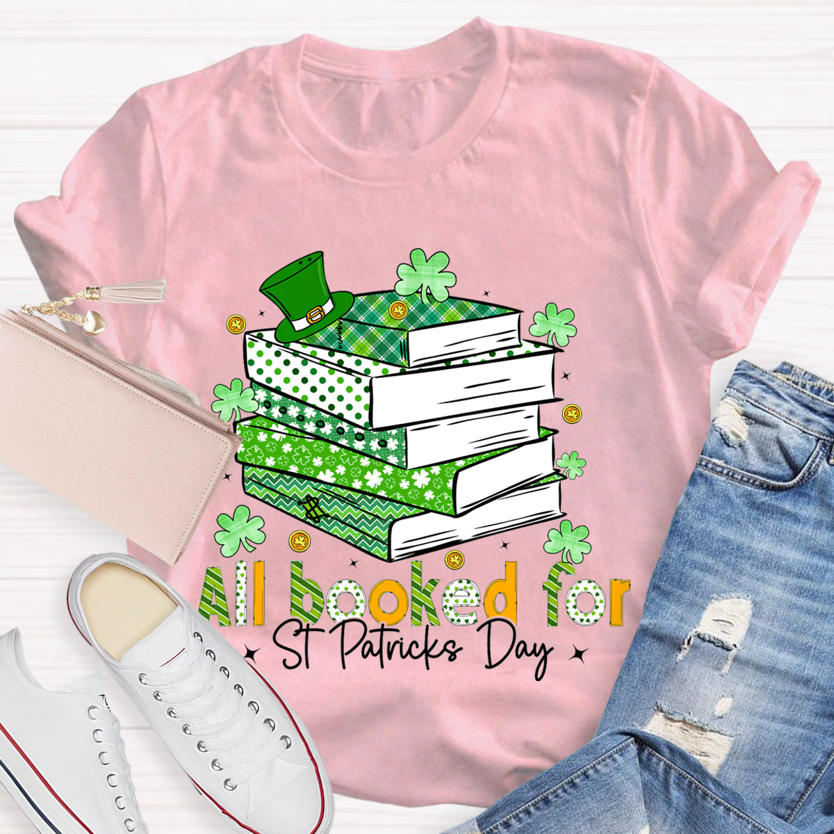 All Booked For St Patrick'S Day T-Shirt