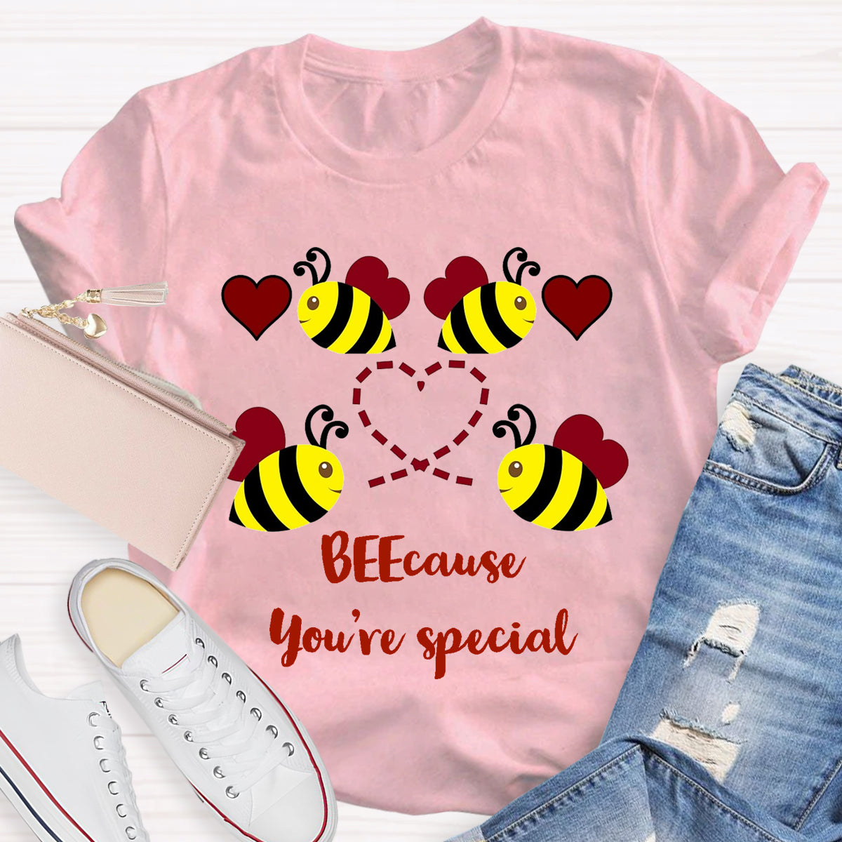 Because You Are Special Teacher T-Shirt