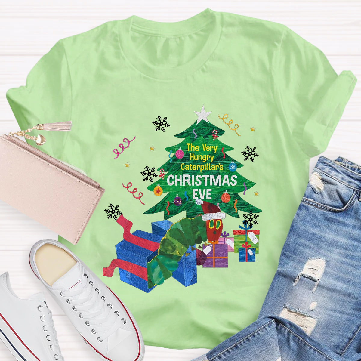 The Very Hungry Caterpillar's Christmas Eve T-Shirt