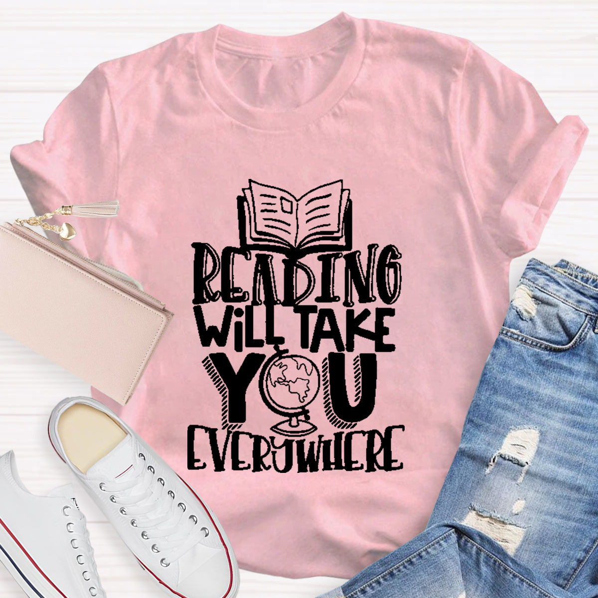 Reading Will Take You Everything T-Shirt