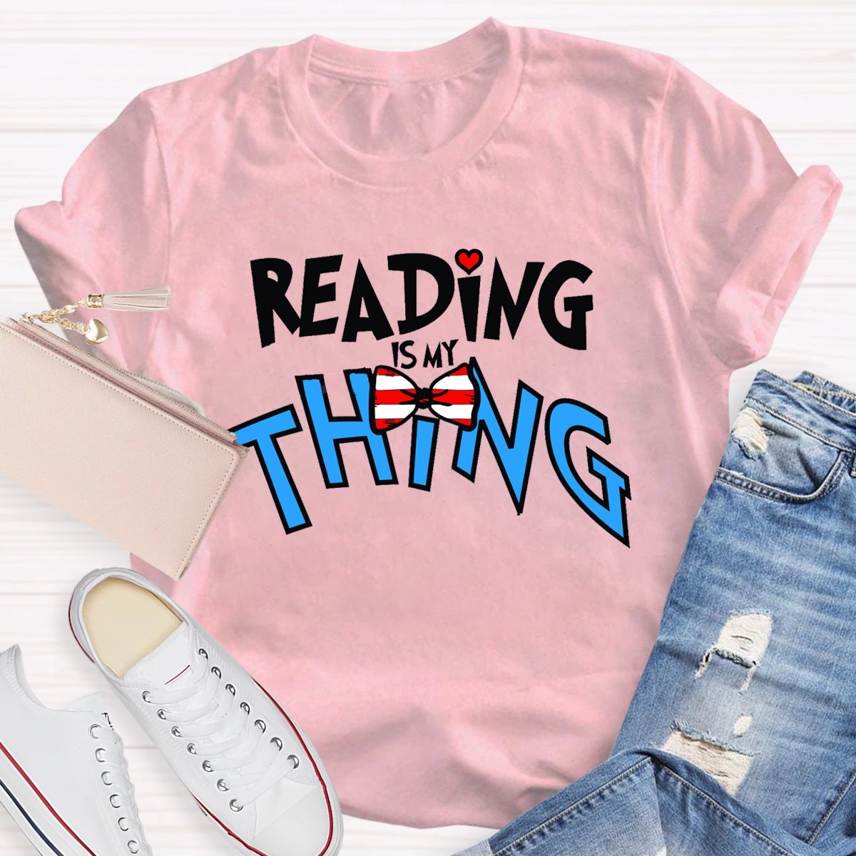 Reading Is My Thing Teacher T-Shirt