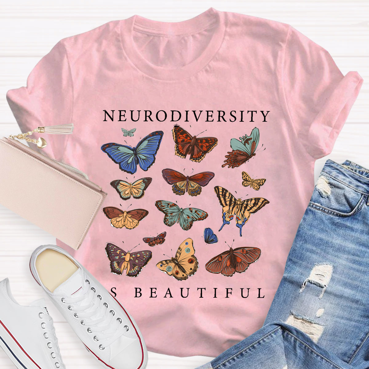 Neurodiversity Is Beautiful T-Shirt