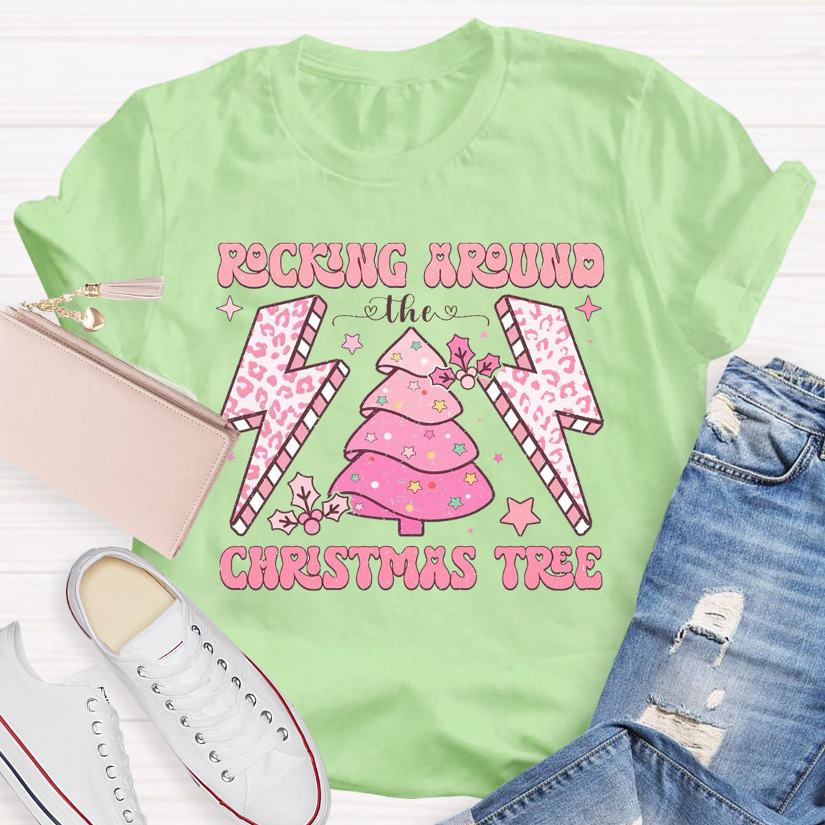 Rock Round The Classroom Tree Teacher T-Shirt