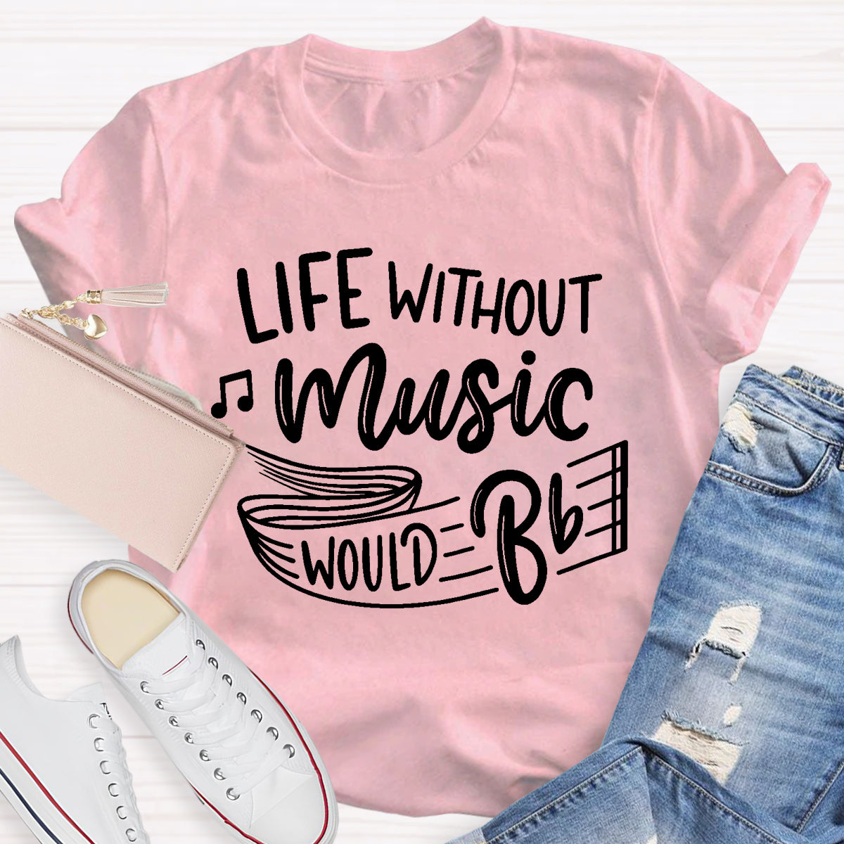 Life Without Music Would Be Boring T-Shirt