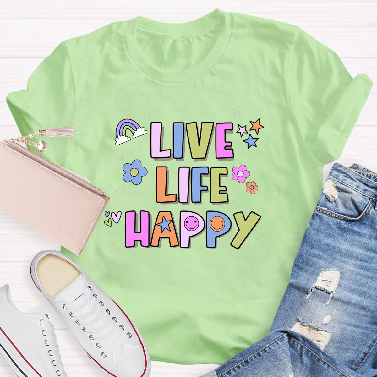 Live Life Happy T-Shirt