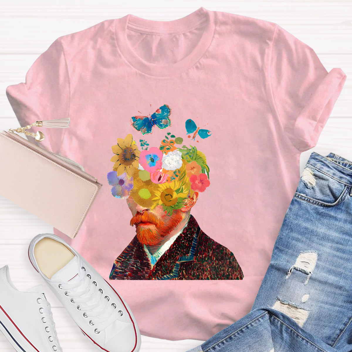 Minds Blooming Art Teacher T-Shirt