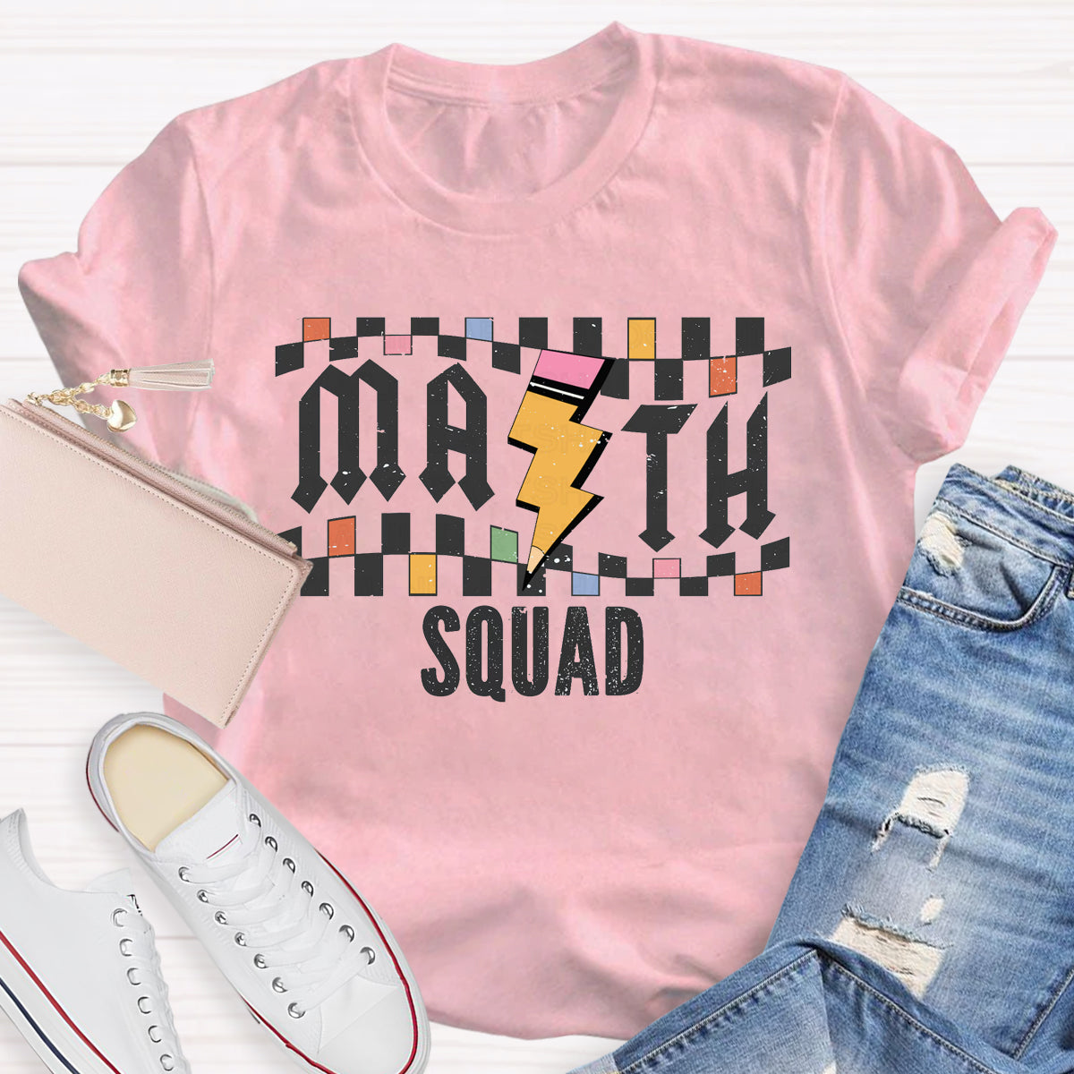 Math Squad Teacher T-Shirt