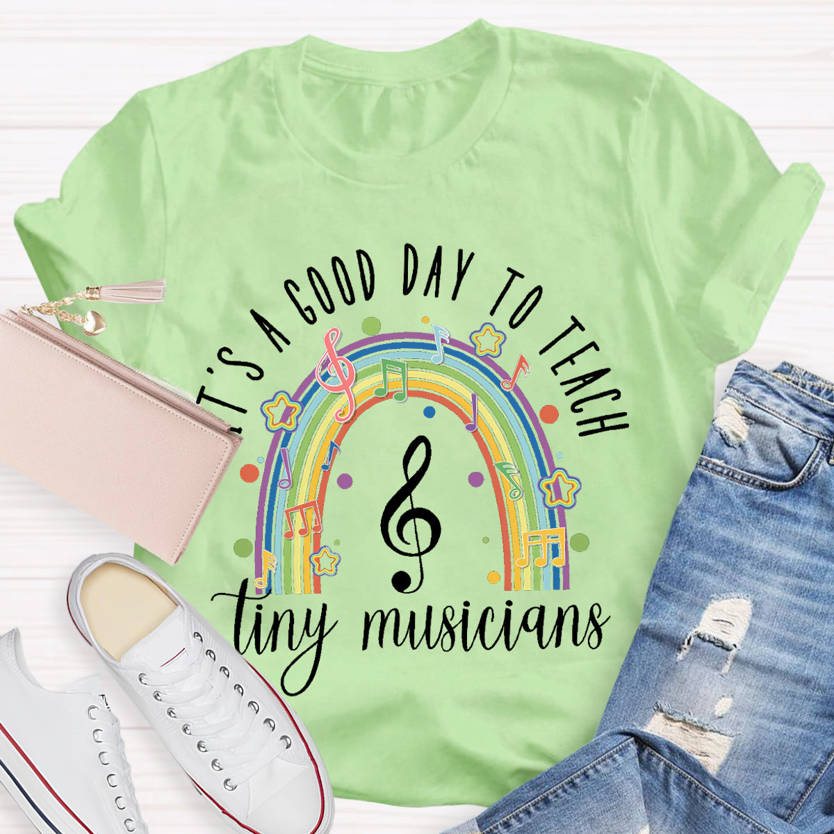 It'S A Good Day To Teach Tiny Musician Music Teacher T-Shirt