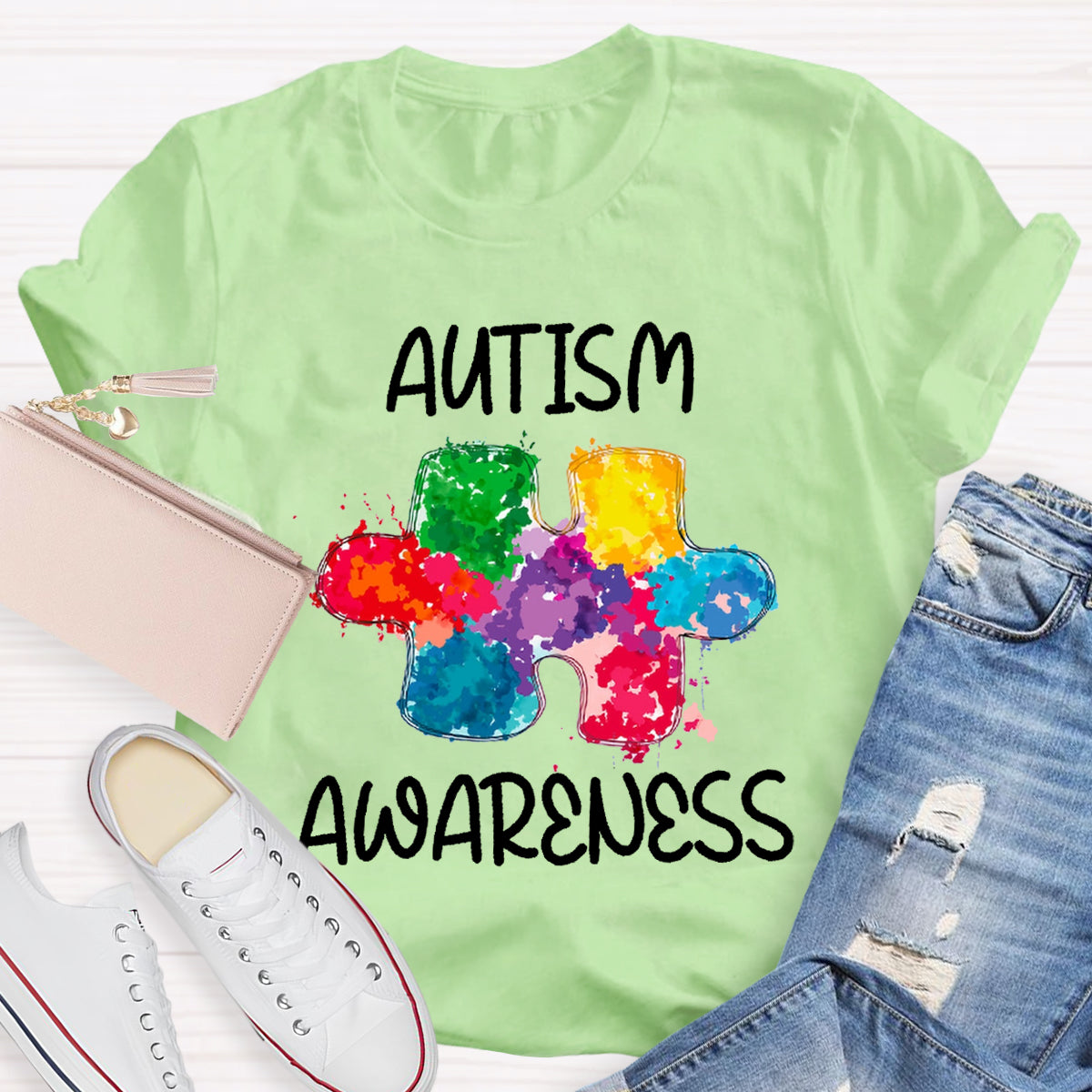 Autism Awareness Teacher T-Shirt