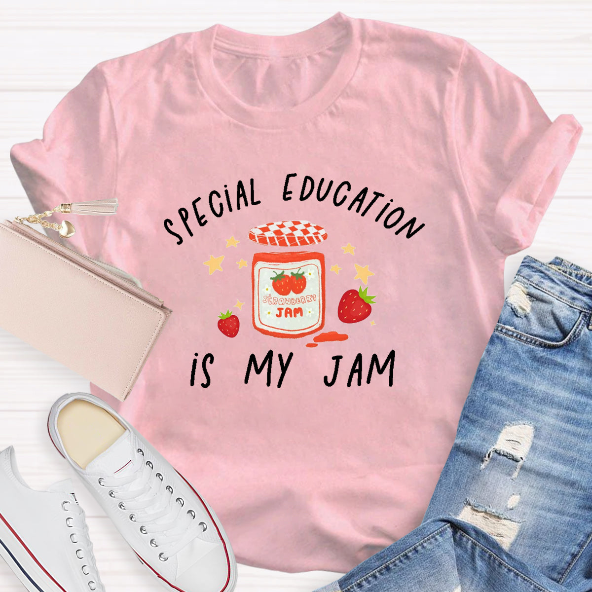 Special Education Is My Jam Teacher T-Shirt