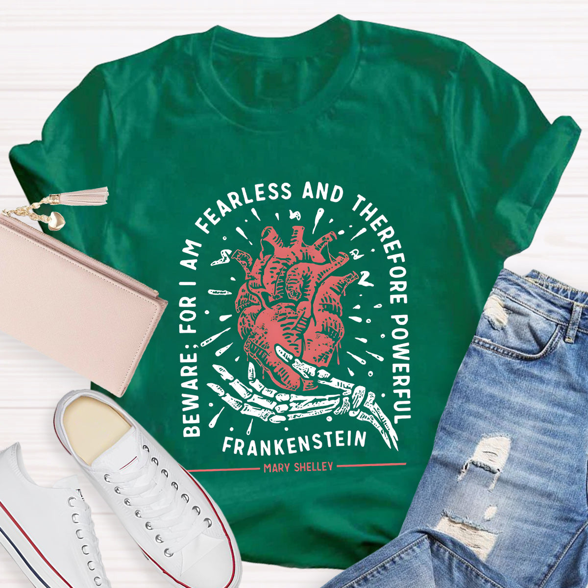 Beware For I Am Fearless Teacher T-Shirt