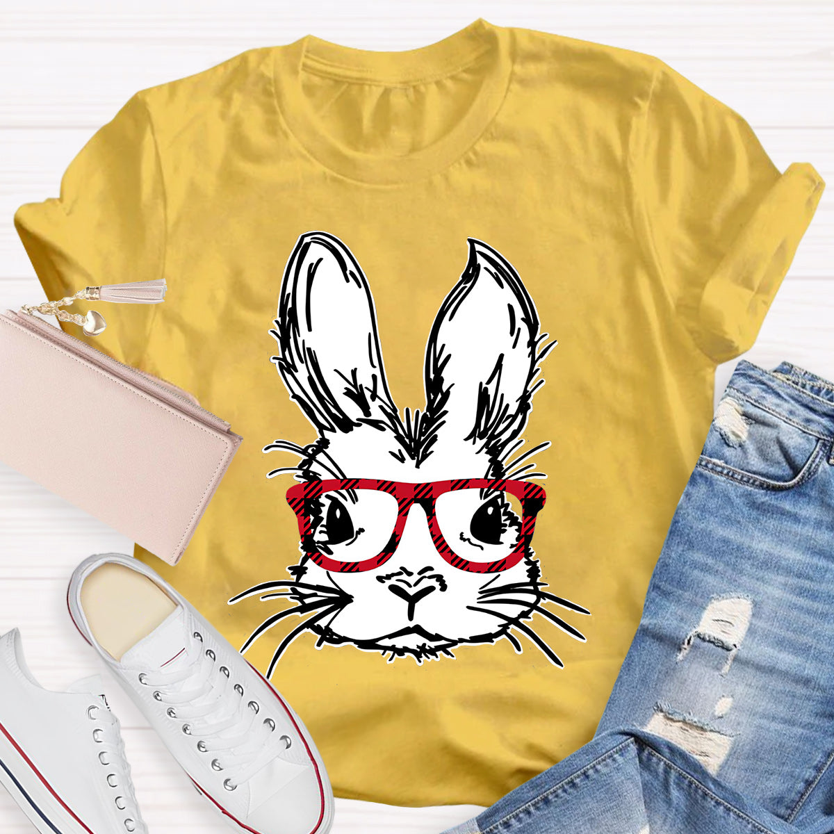 Glasses Bunny T-Shirt