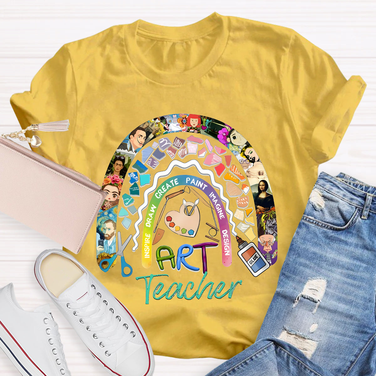 Art Teacher Design Teacher T-Shirt