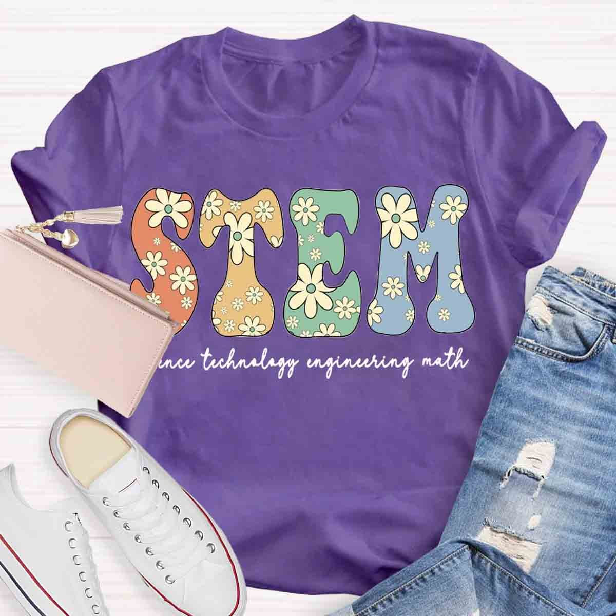 Science Technology Engineering Math STEM Shirt