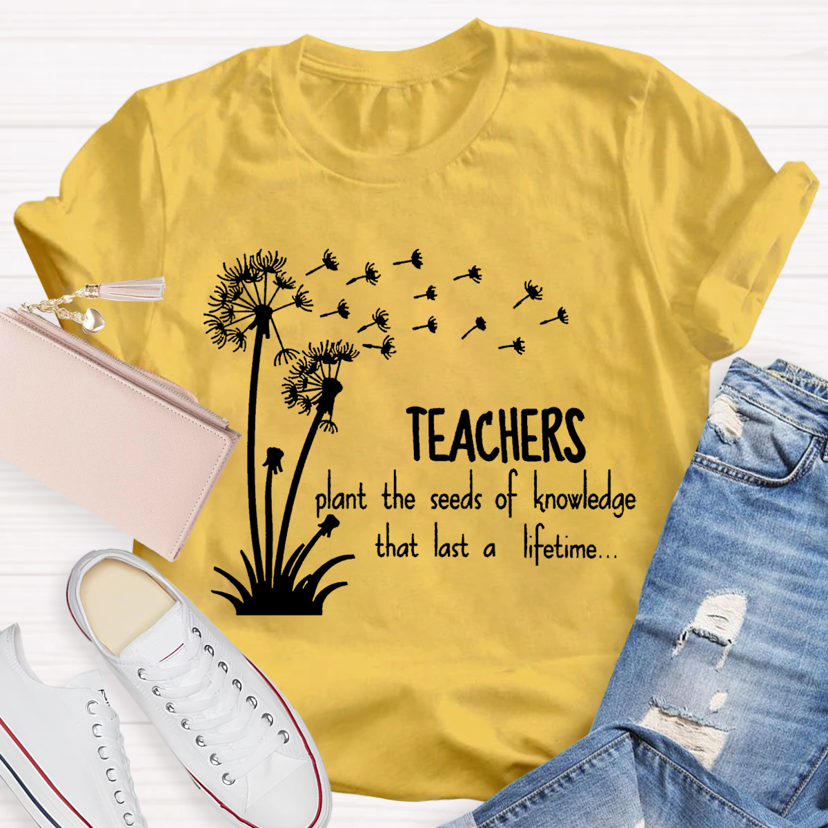 Teachers Plant the Seeds of Knowledge that Last a Lifetime T-Shirt