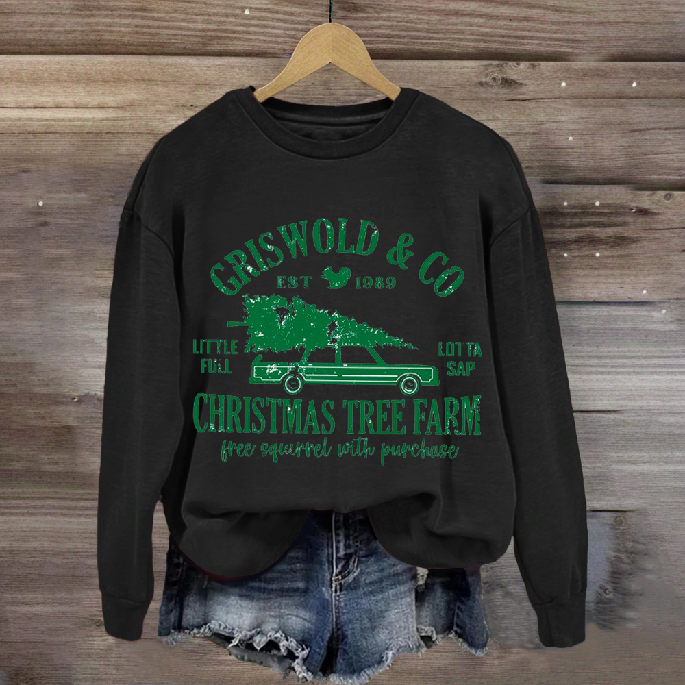 Retro Griswold Christmas Tree Sweatshirt