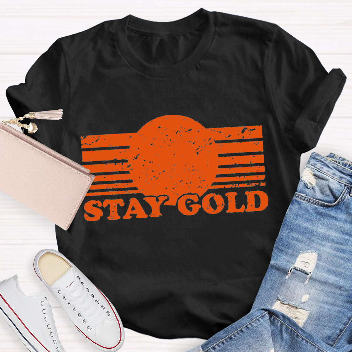 Stay Gold Teacher T-Shirt