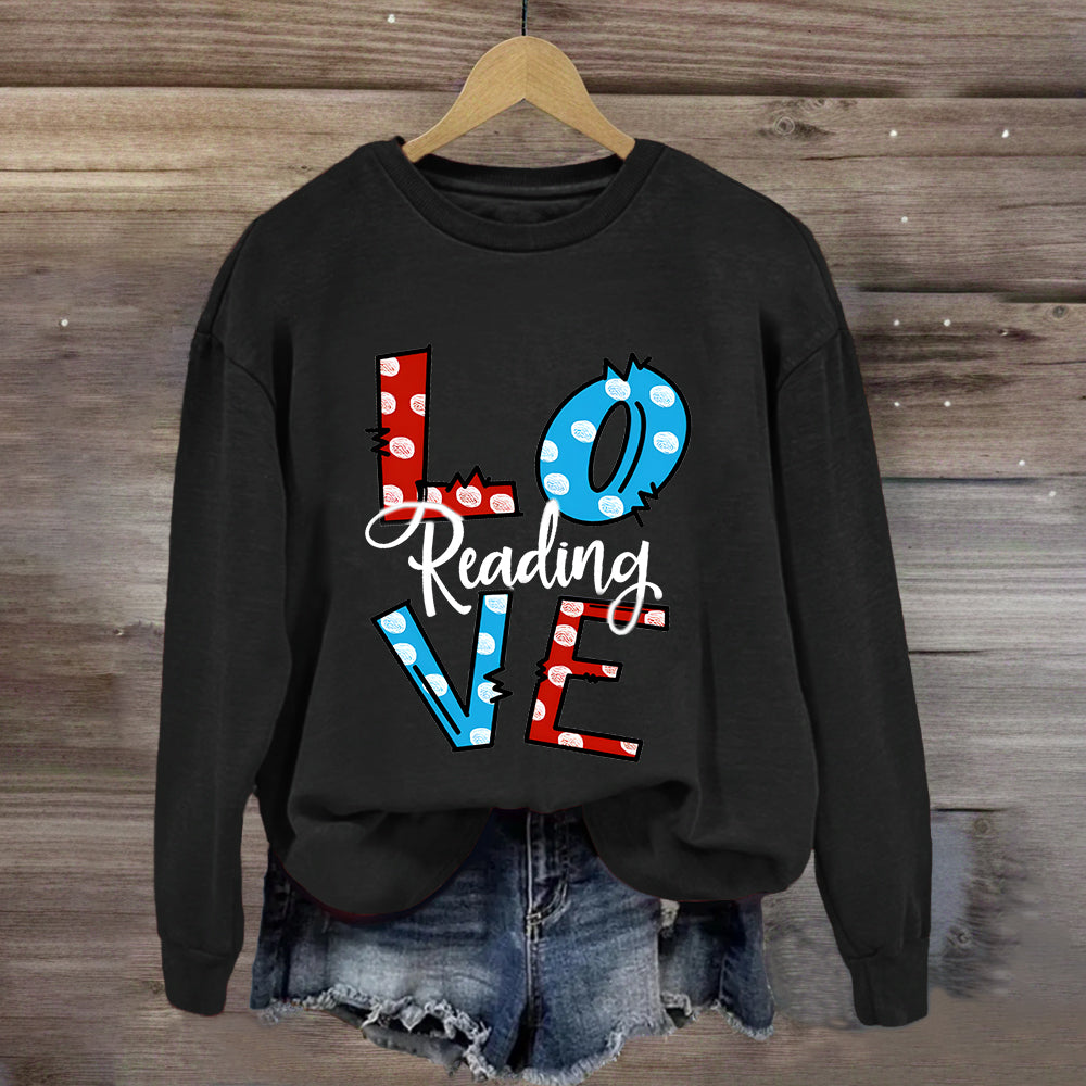 Love Reading Sweatshirt