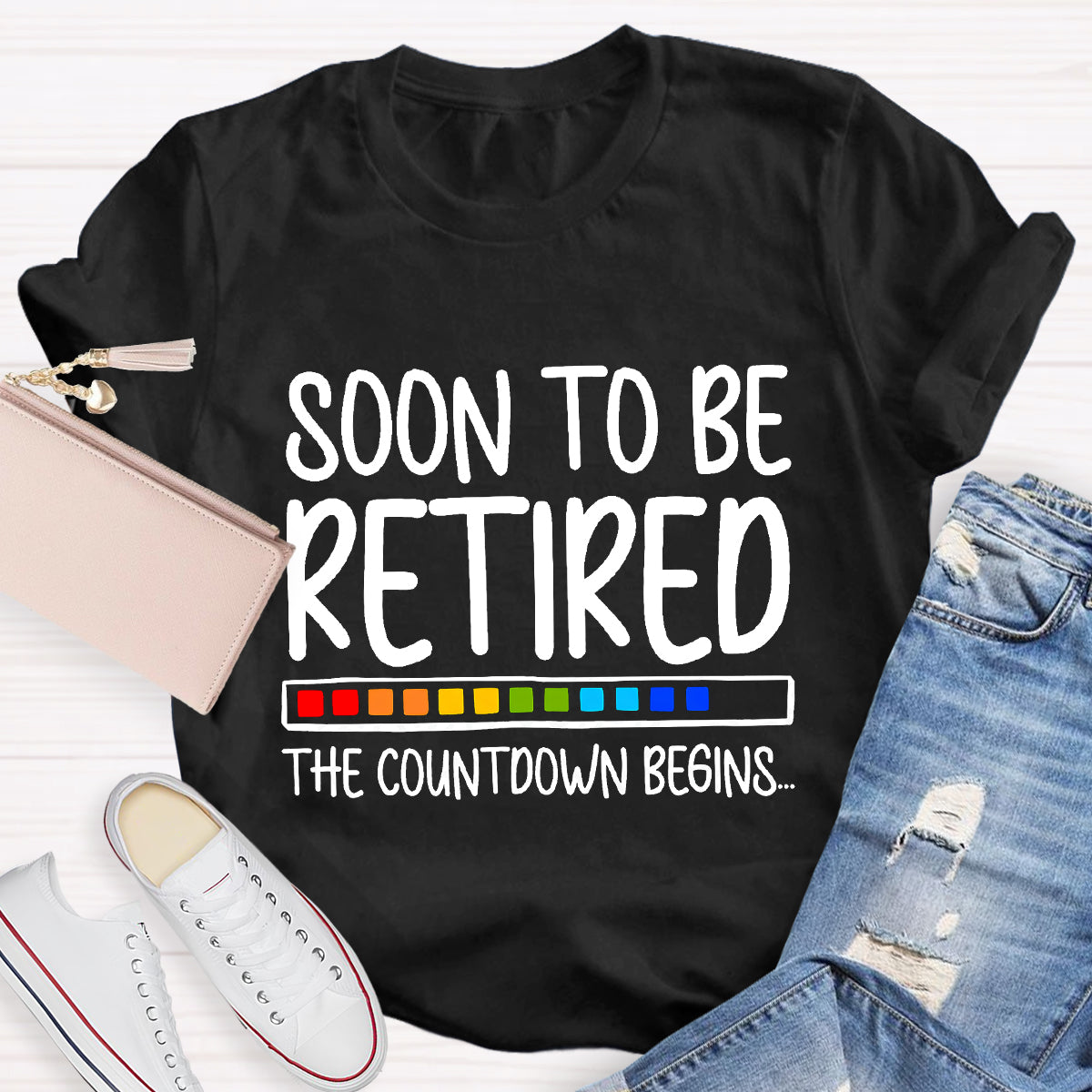 Soon To Be Retired The Countdown Begins Retirement T-Shirt