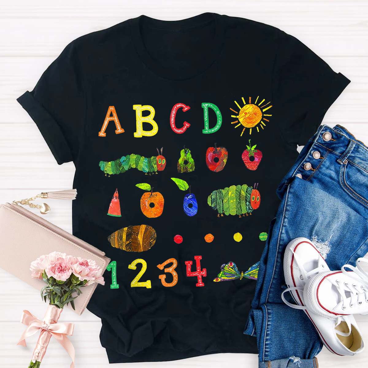 Animals Alphabet Teacher T-Shirt