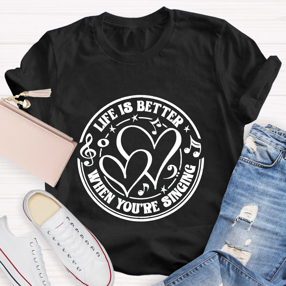 Life Is Better Teacher T-Shirt