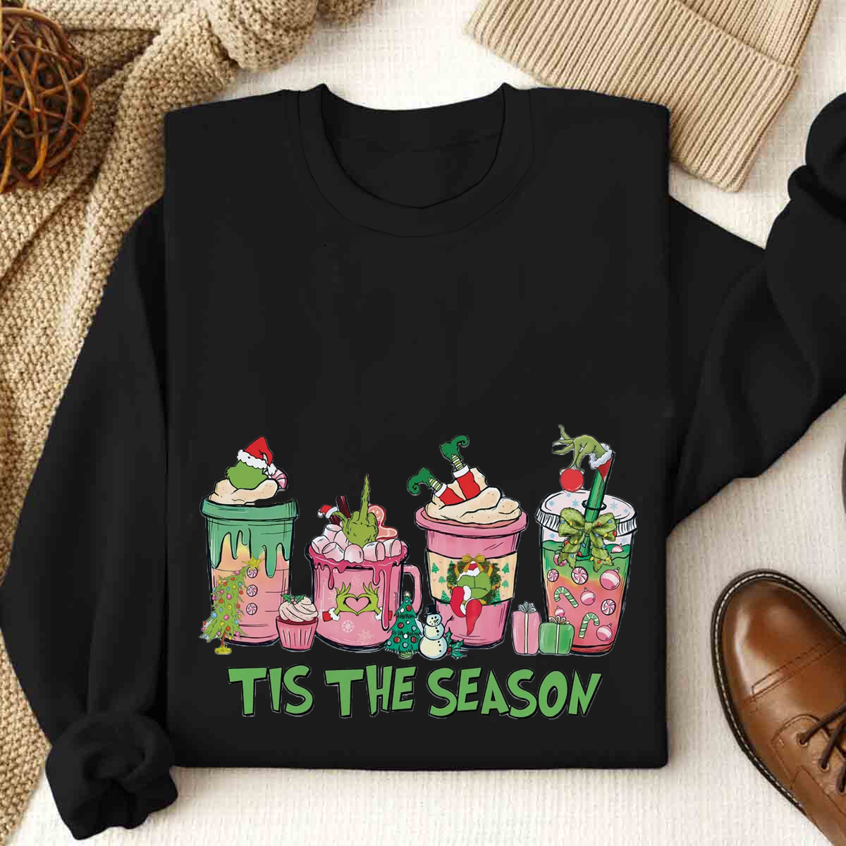 Christmas Coffee Drink Sweatshirt