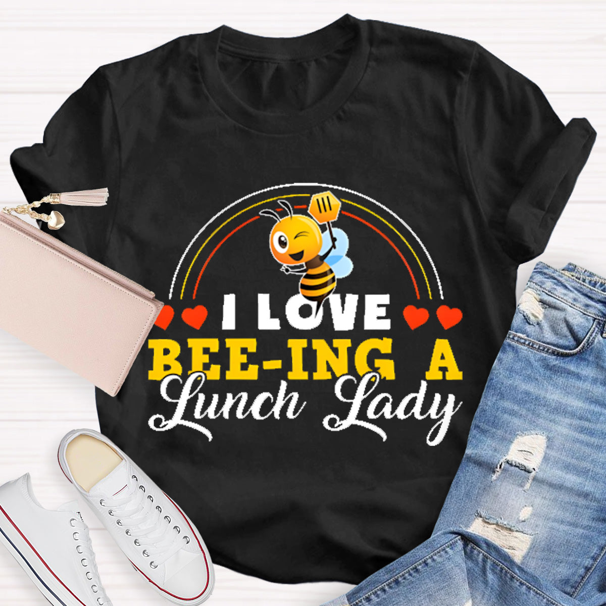 I Love Being A Lunch Lady T-Shirt