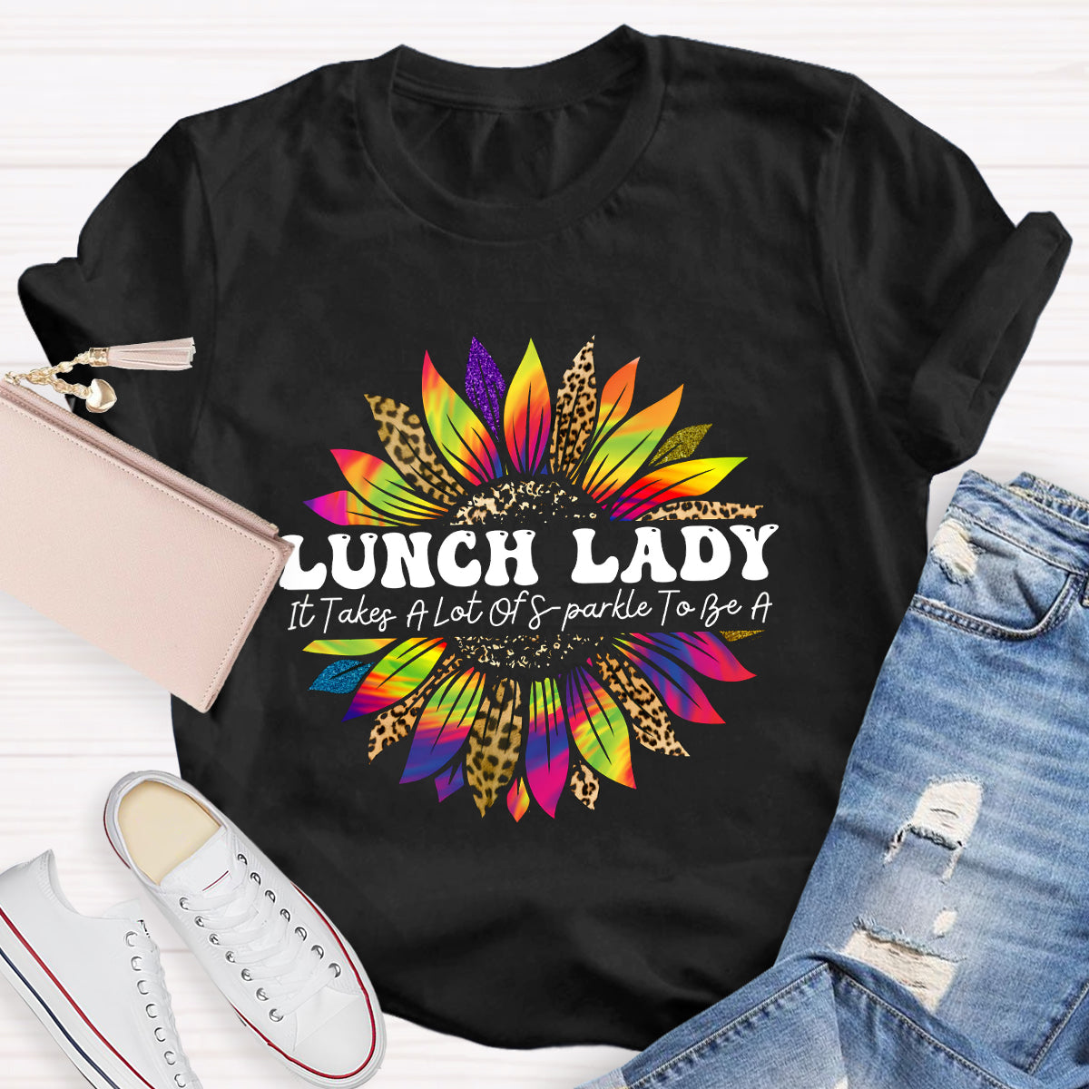 It Takes A Lot Of Sparkle To Be A Lunch Lady T-Shirt
