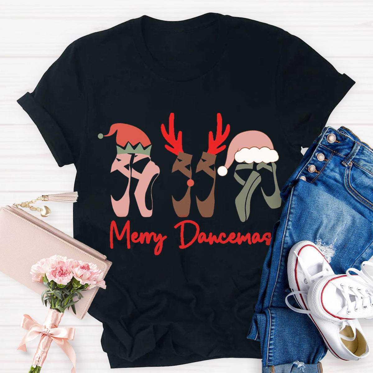 Merry Dancemas Teacher T-Shirt