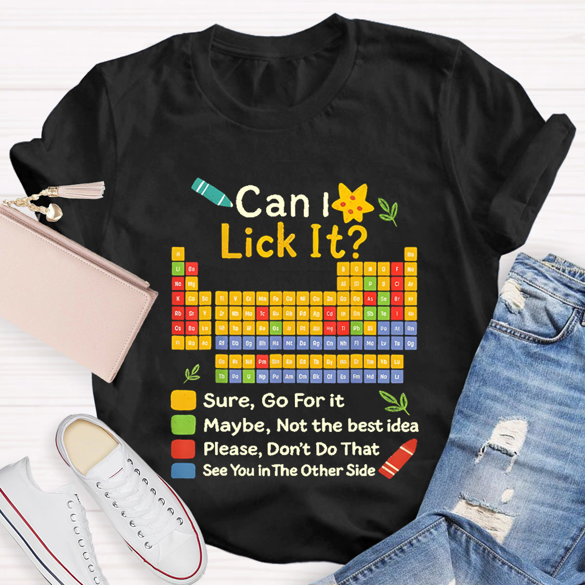 Can I Lick It Teacher T-Shirt