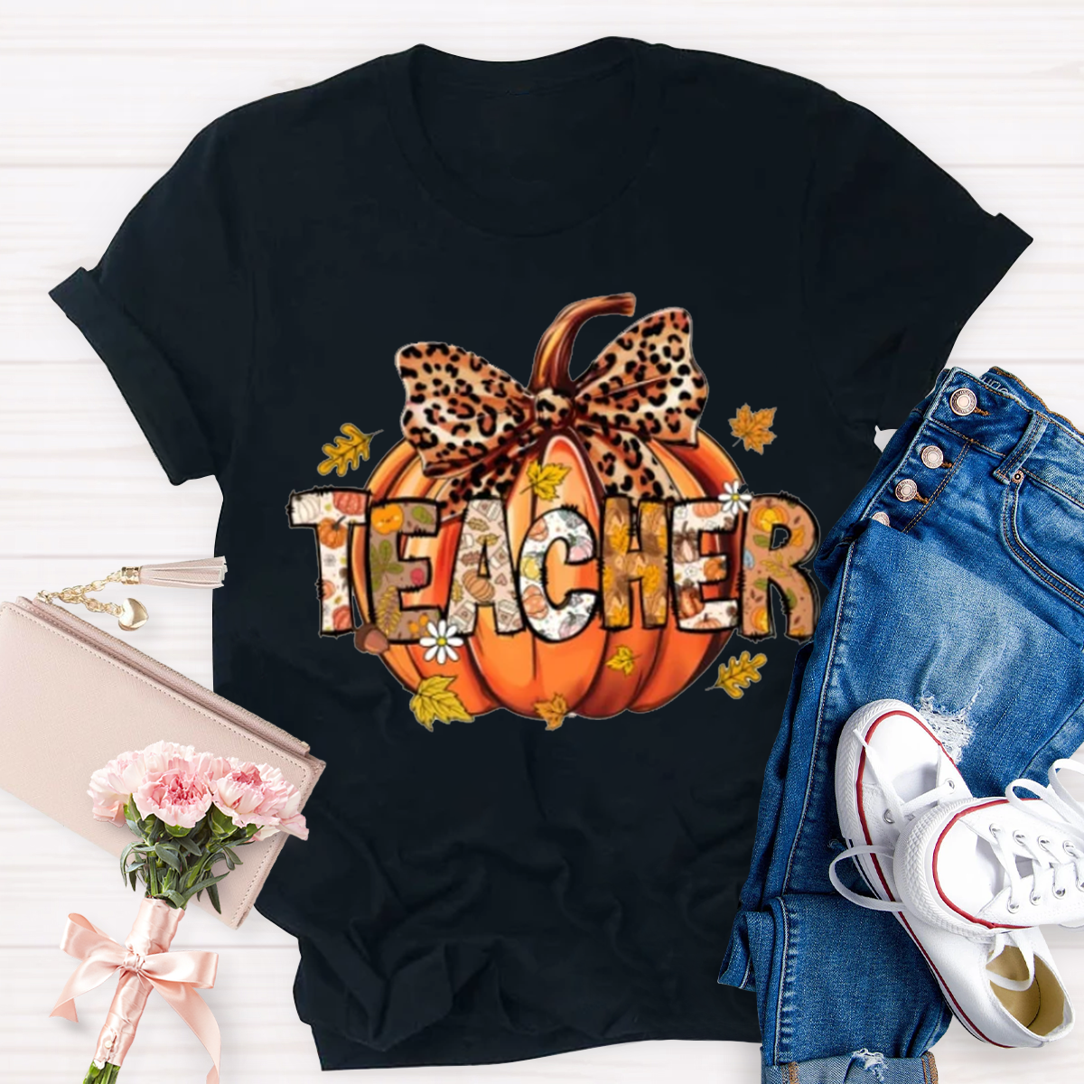 Teacher Pumpkin Teacher T-Shirt