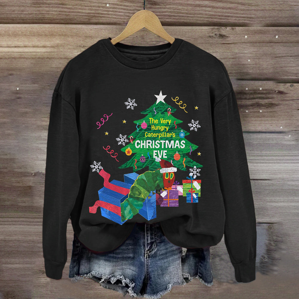 The Very Hungry Caterpillar's Christmas Eve Sweatshirt