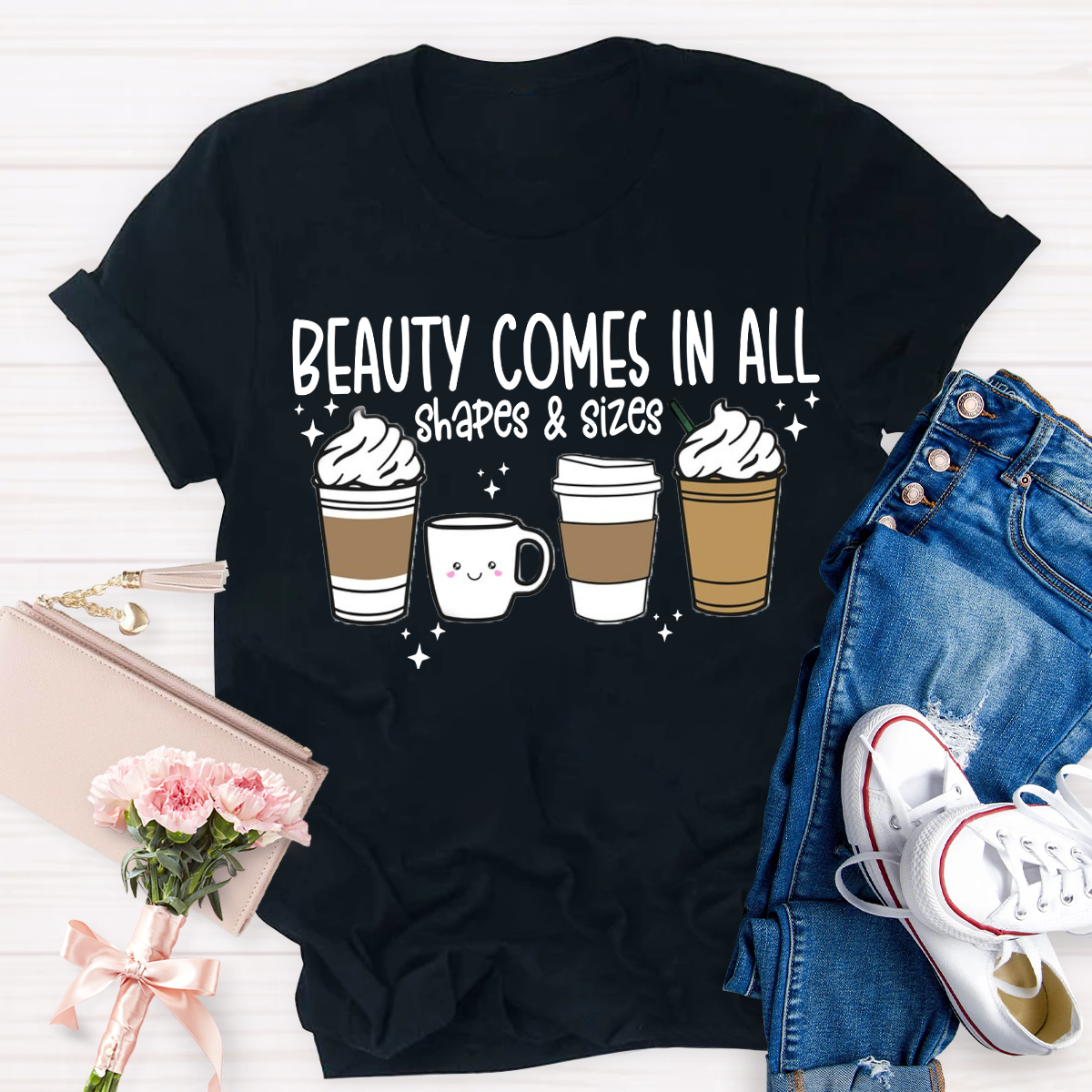 Beauty Comes In All Shape And Sizes T-Shirt