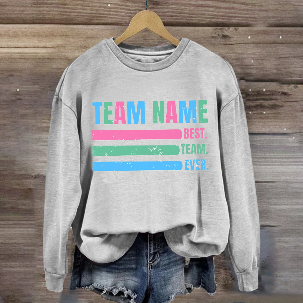 Personalized Team Name Teammate Sweatshirt