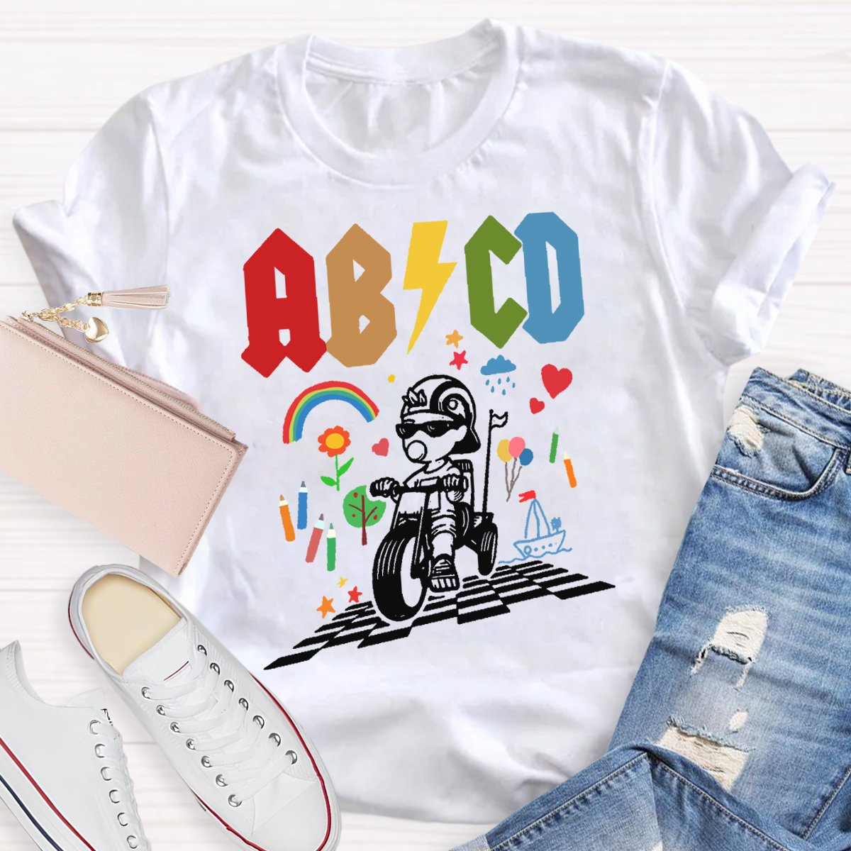 Teacher Abcd Teacher Shirt