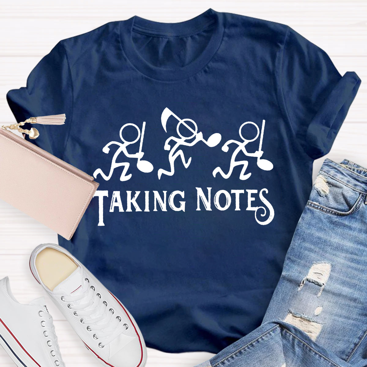 Taking Notes Music Teacher T-Shirt