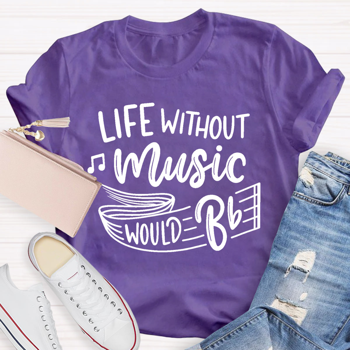 Life Without Music Would Be Boring T-Shirt