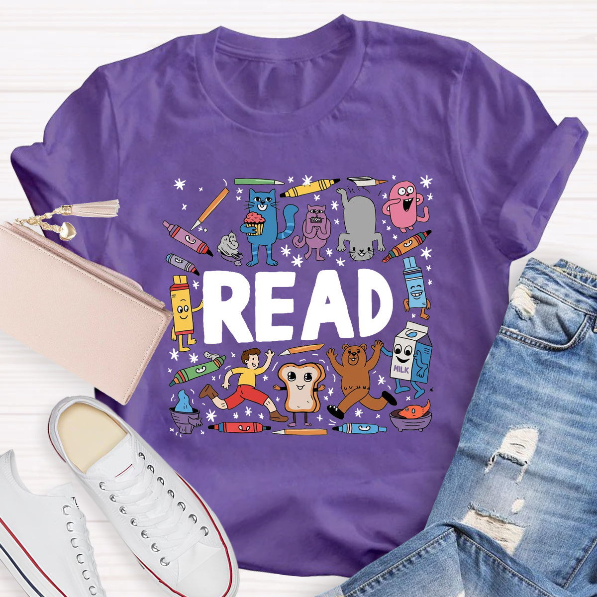 I Still Read Children's Books Teacher T-Shirt